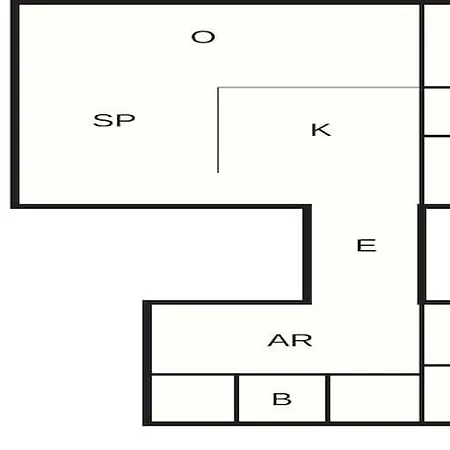 度假居 8 Person In Lokken-by Traum